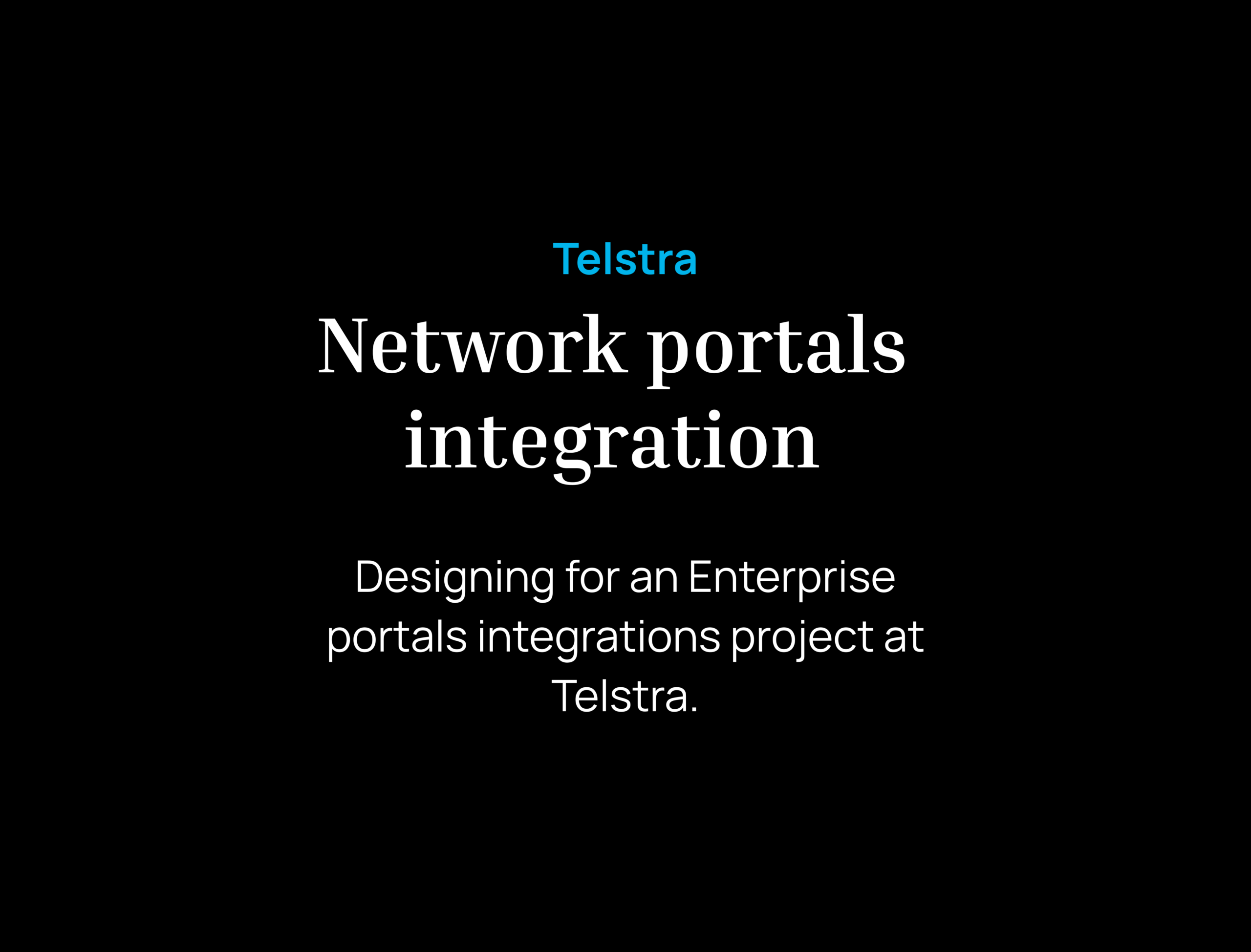 Building a North Star multi-platform enterprise network experience