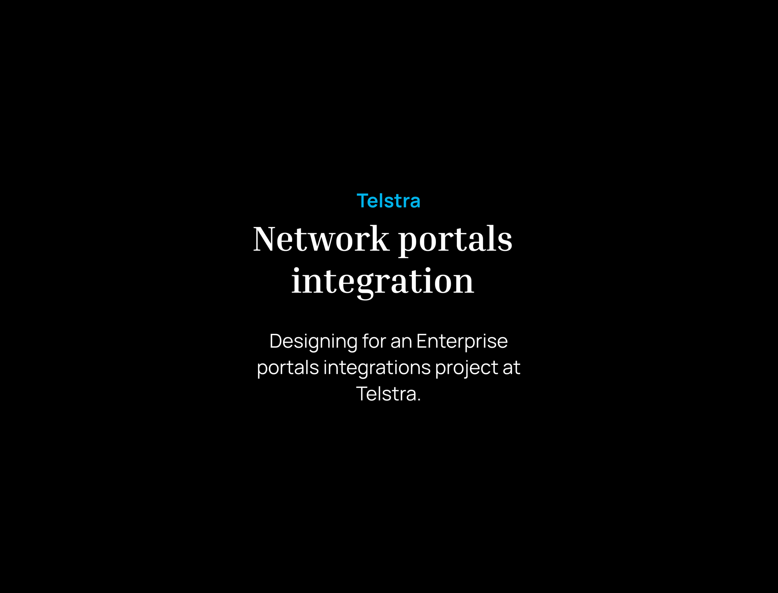 Building a North Star multi-platform enterprise network experience